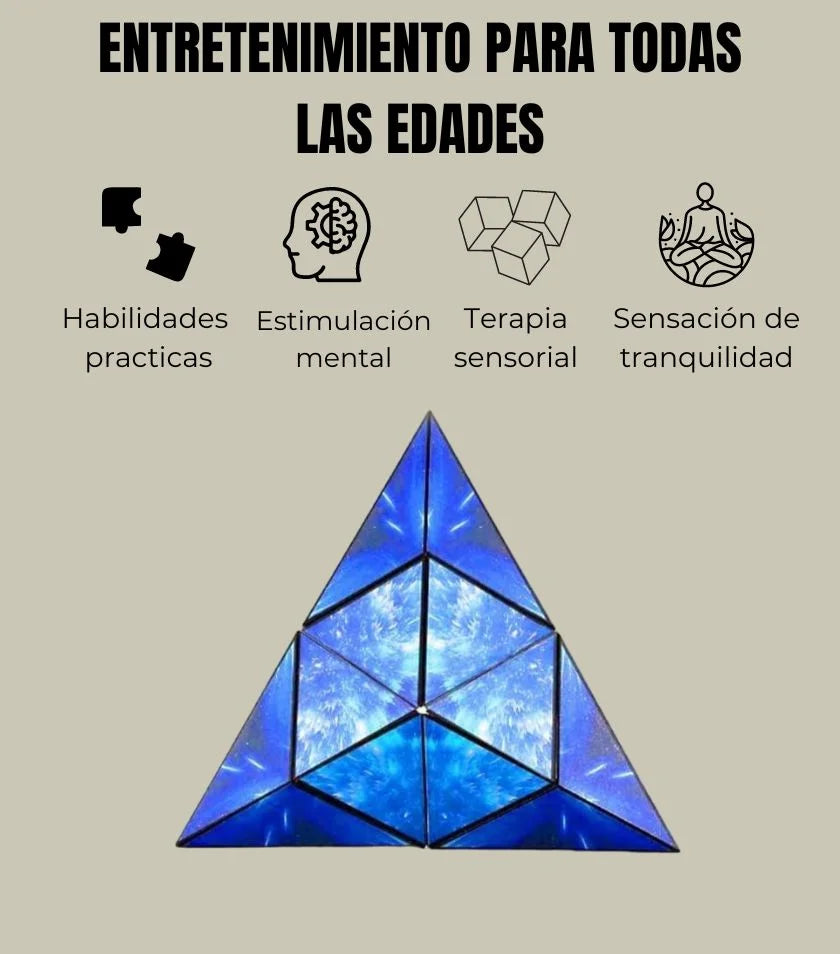 ¡NUEVO! CUBO MÁGICO ANTIESTRÉS