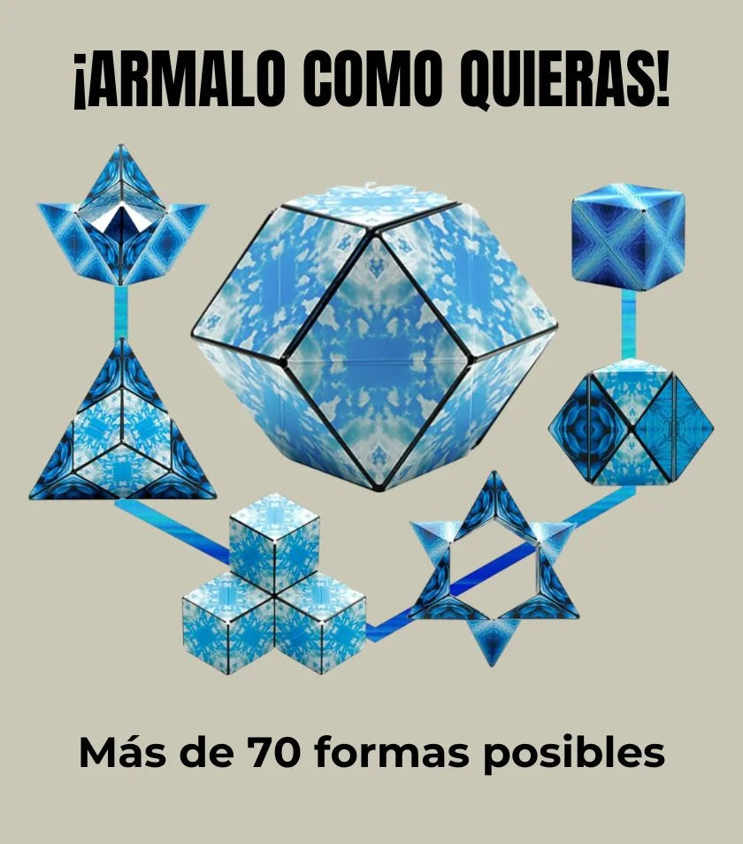 ¡NUEVO! CUBO MÁGICO ANTIESTRÉS