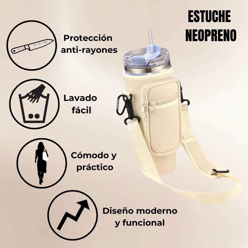 ¡TENDENCIA! ESTUCHE NEOPRENO PARA TERMO STANLEY
